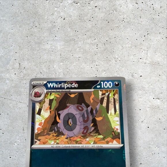 Pokemon WHIRLIPEDE 055/086 - Black Bolt - Poke Ball Pattern - MINT - Picture 4 of 7